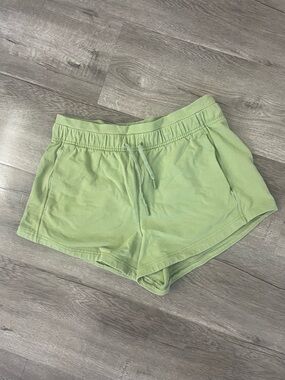 Lululemon Inner Glow Shorts - Terry Vista Green